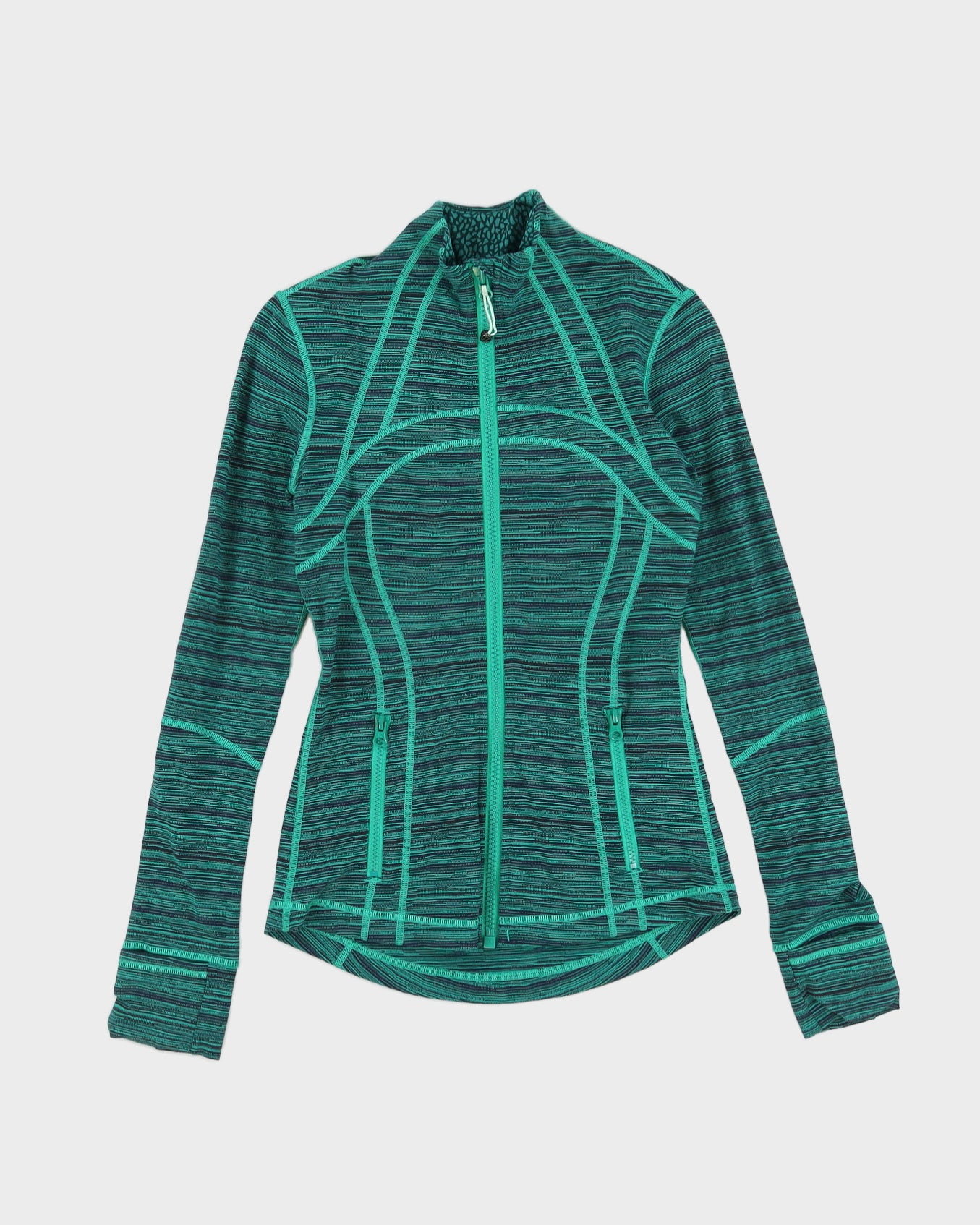 Lululemon Green Melange Sports Jacket - XS