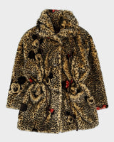 Disney Mickey Mouse Faux Fur Jacket - L