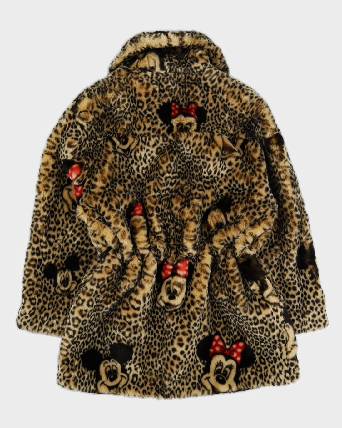 Disney Mickey Mouse Faux Fur Jacket - L