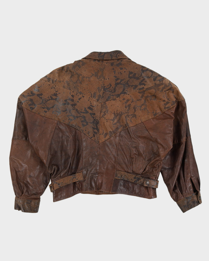 Vintage 80s G-III Leather Fashions Jacket - S