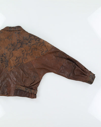 Vintage 80s G-III Leather Fashions Jacket - S