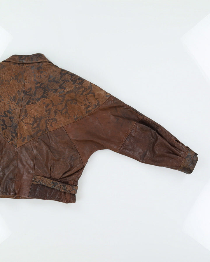 Vintage 80s G-III Leather Fashions Jacket - S