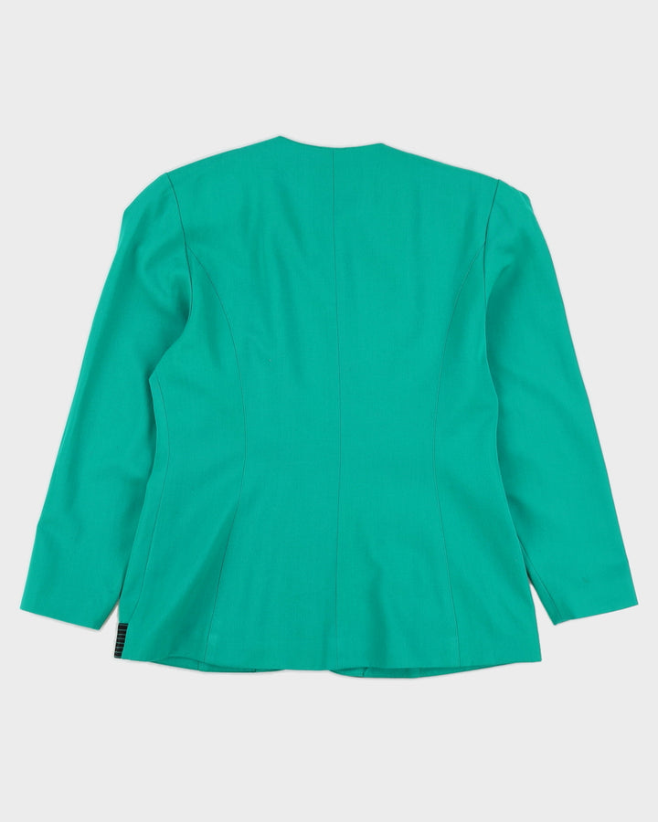 Green Blazer Style Jacket - M