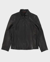 Y2K 00s Kenneth Cole Leather Jacket - M