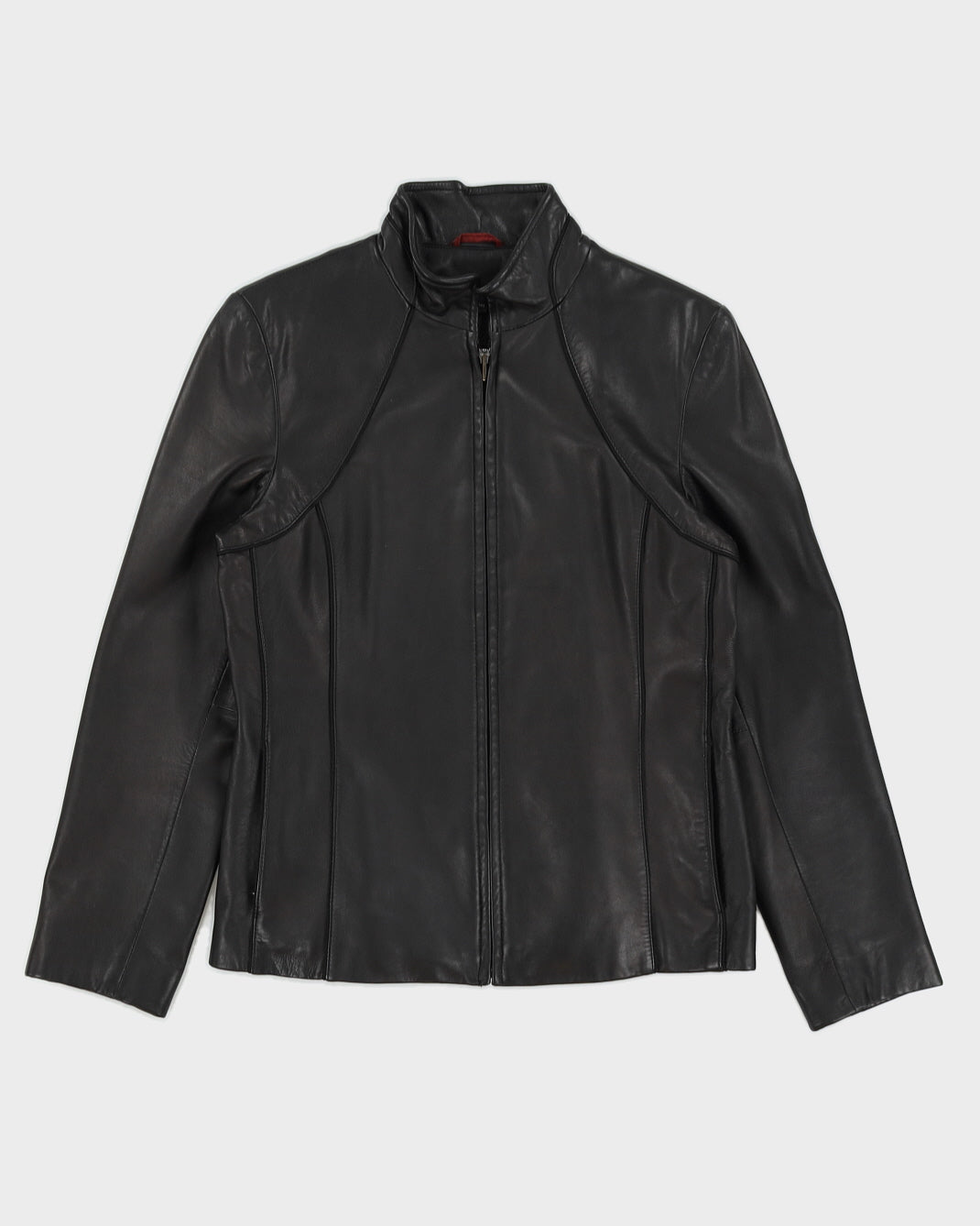Y2K 00s Kenneth Cole Leather Jacket - M