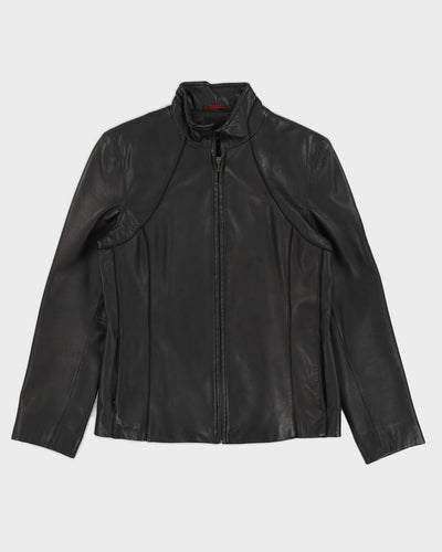 Y2K 00s Kenneth Cole Leather Jacket - M