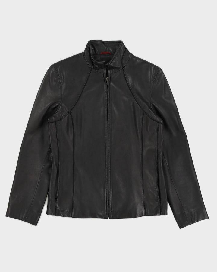Y2K 00s Kenneth Cole Leather Jacket - M