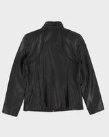 Y2K 00s Kenneth Cole Leather Jacket - M