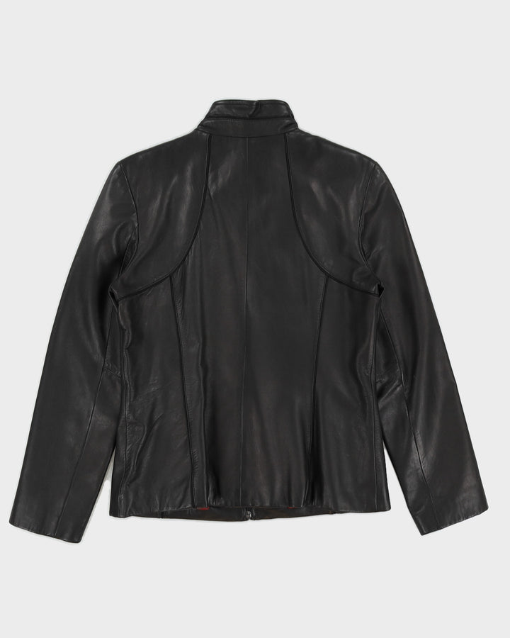 Y2K 00s Kenneth Cole Leather Jacket - M