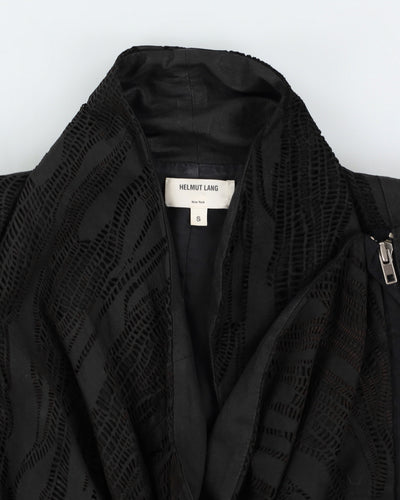 Helmut Lang Black Leather Jacket - S
