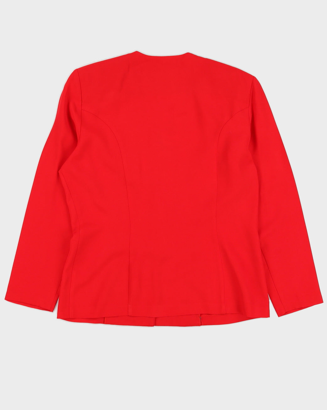 00s Red Blazer Jacket - L