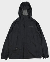 Columbia Men's Black Nylon Hooded Jacket - L