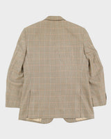 Vintage 90s Claiborne Houndstooth Blazer - L