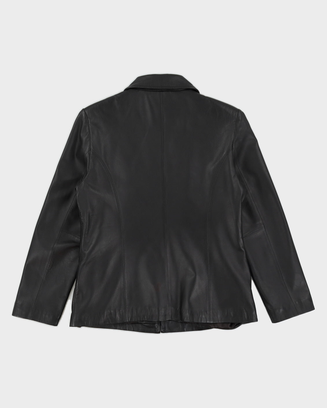 Vintage 90s FM Canada Leather Zip Up Jacket - S