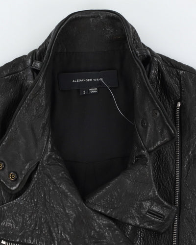 Alexander Wang Black Leather Vest - M