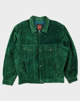 Vintage 80s Paris Texas Robert Krief Suede Jacket - L