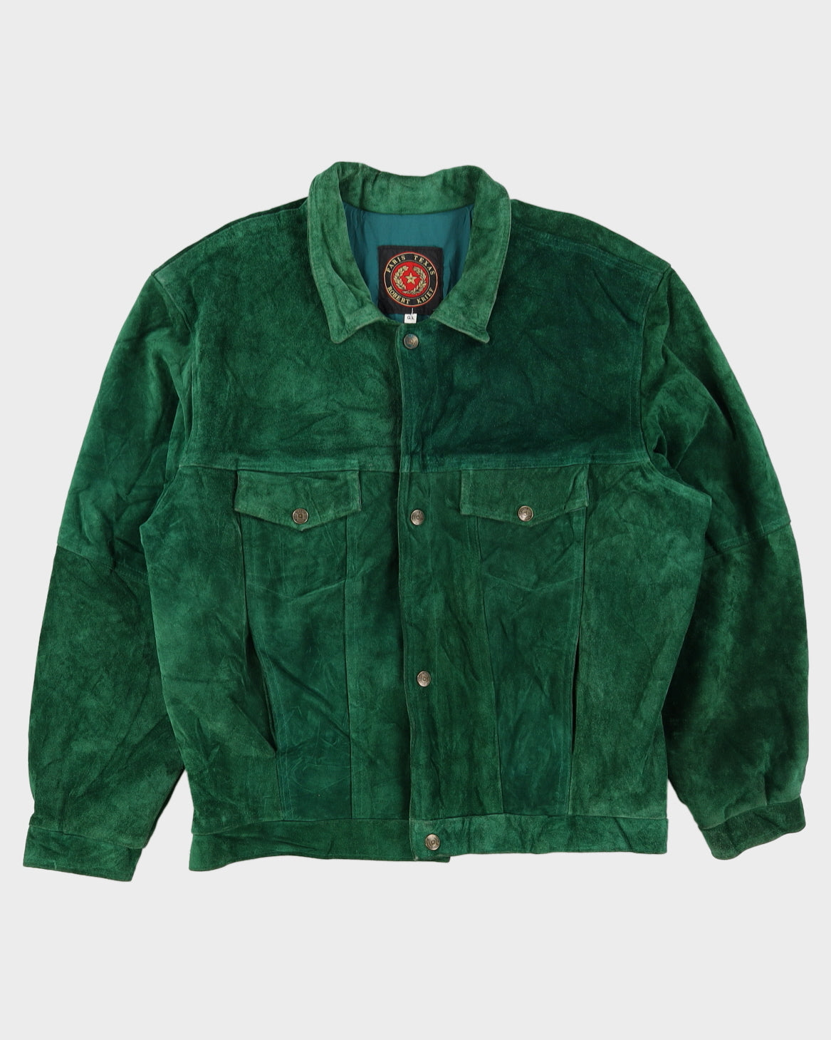Vintage 80s Paris Texas Robert Krief Suede Jacket - L
