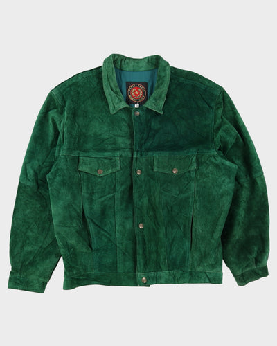 Vintage 80s Paris Texas Robert Krief Suede Jacket - L