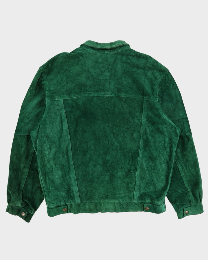 Vintage 80s Paris Texas Robert Krief Suede Jacket - L