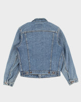 Vintage 90s Levi's Medium Wash Blue Denim Jacket - S