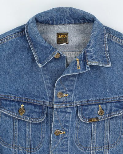 Vintage 90s Lee Medium Wash Blue Denim Jacket - L