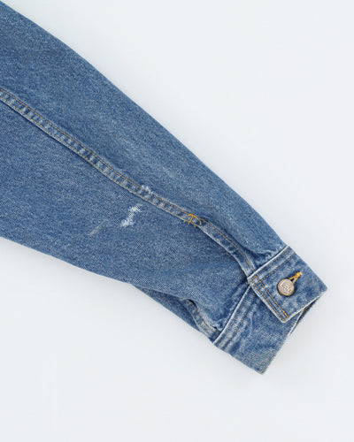 Vintage 90s Lee Medium Wash Blue Denim Jacket - L