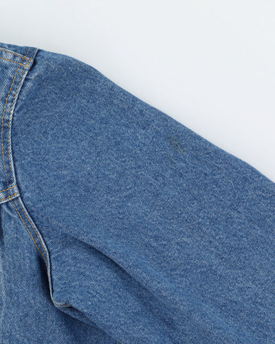 Vintage 90s Lee Medium Wash Blue Denim Jacket - L