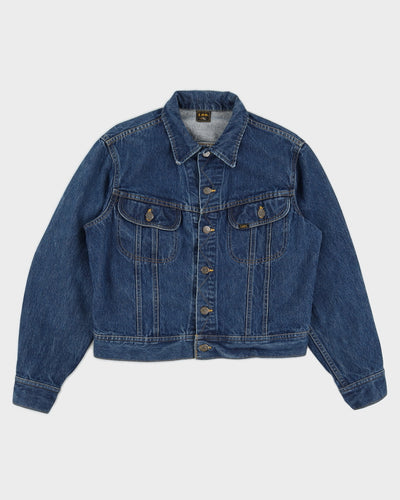 Vintage 70s Lee Medium Wash Blue Denim Jacket - M