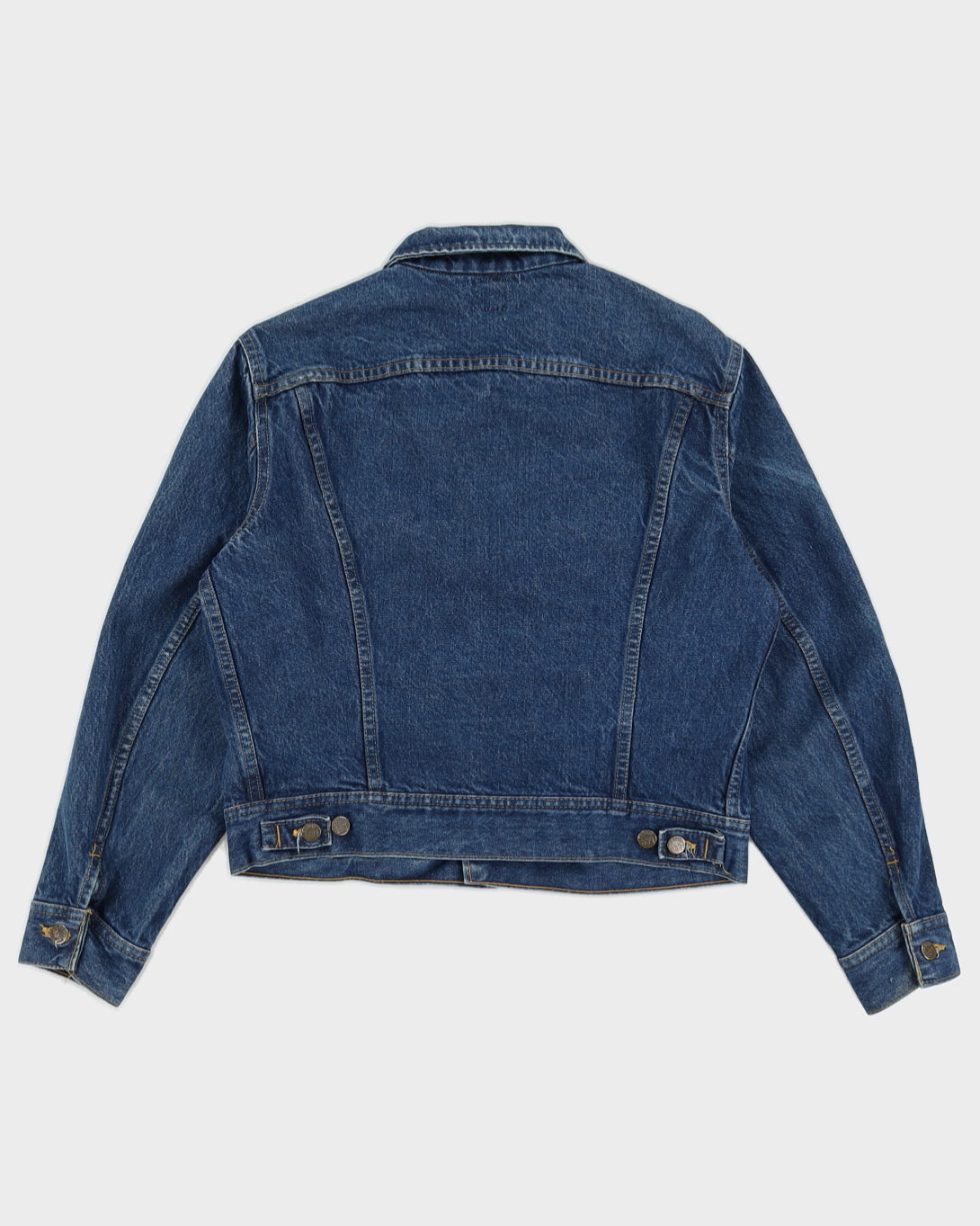 Vintage 70s Lee Medium Wash Blue Denim Jacket - M