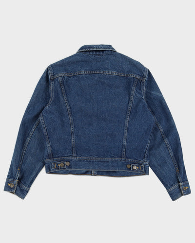 Vintage 70s Lee Medium Wash Blue Denim Jacket - M