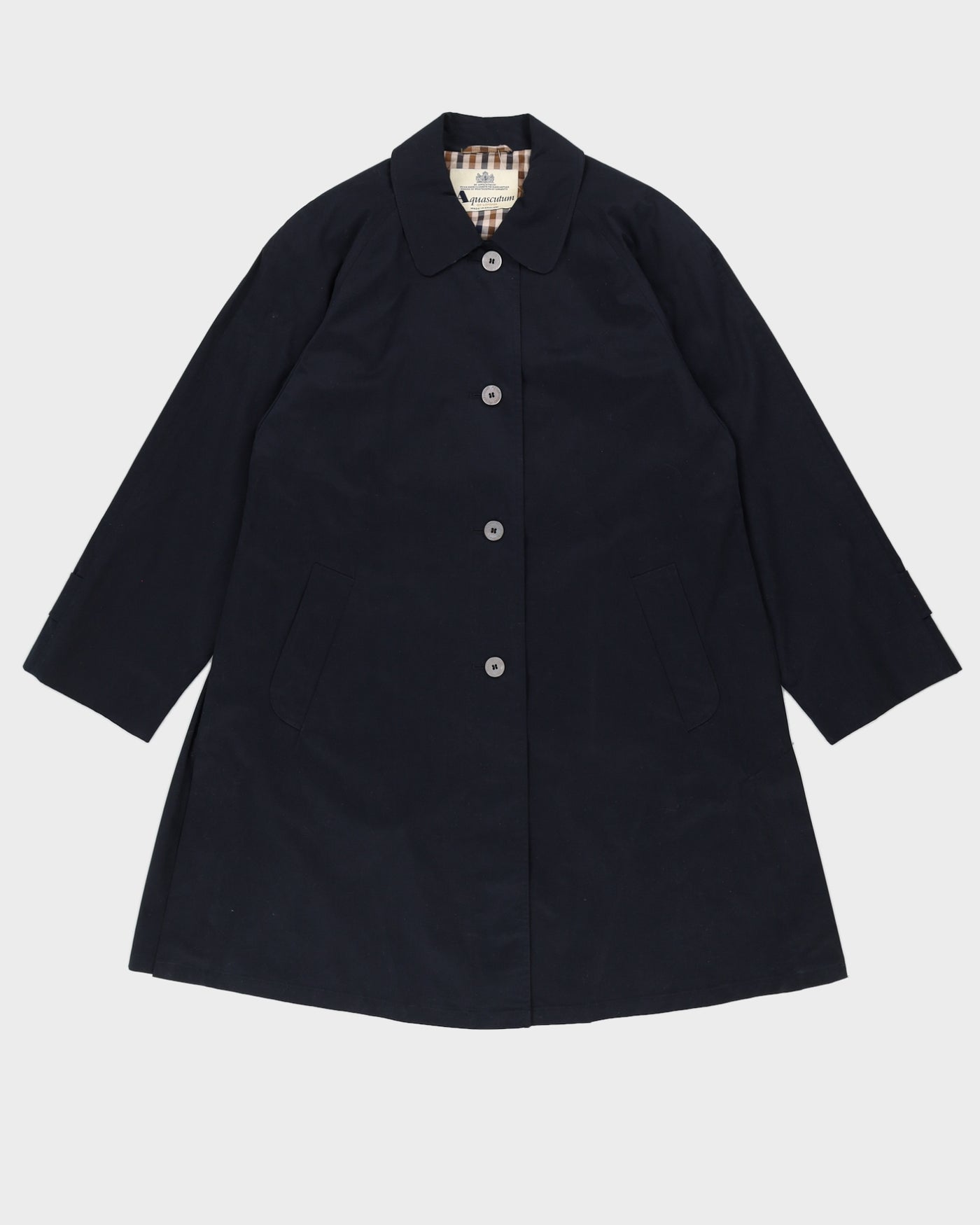 Aquascutum Navy Mac - L