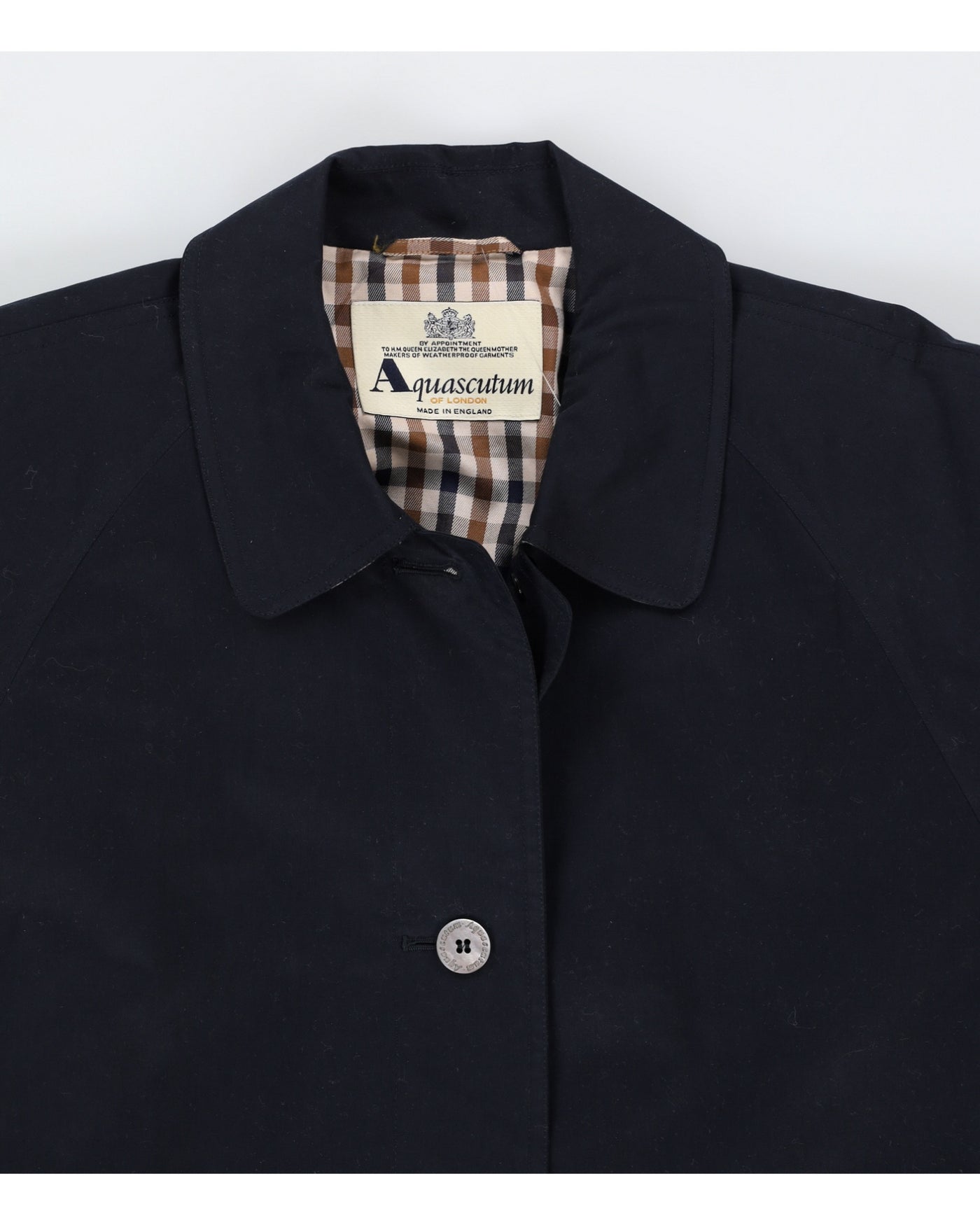 Aquascutum Navy Mac - L