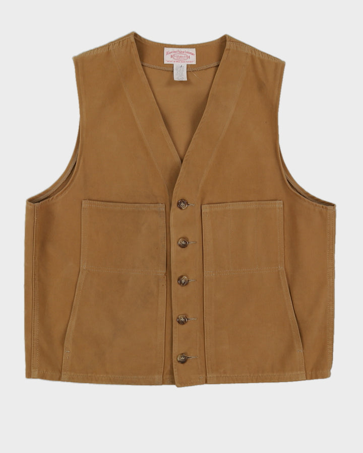 Vintage Filson Sand Coloured Waistcoat - L