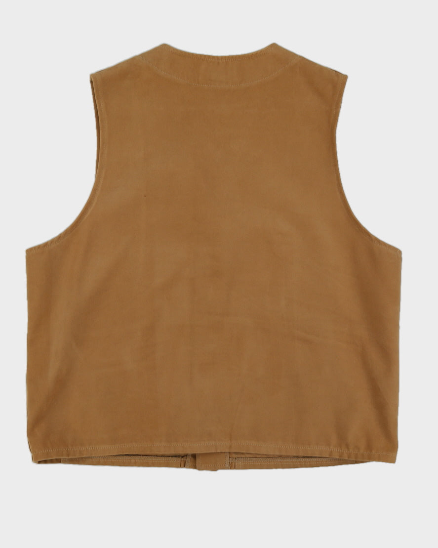 Vintage Filson Sand Coloured Waistcoat - L