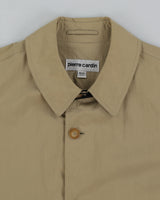 Vintage 90s Pierre Cardin Khaki Coat - M