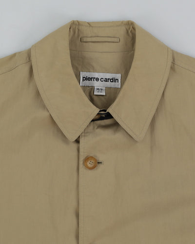 Vintage 90s Pierre Cardin Khaki Coat - M