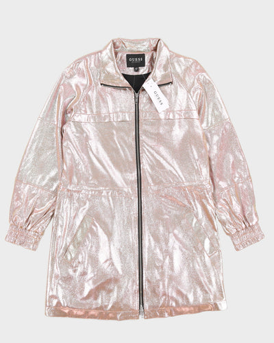 Deadstock Pink Iridescent Guess Jacket - S