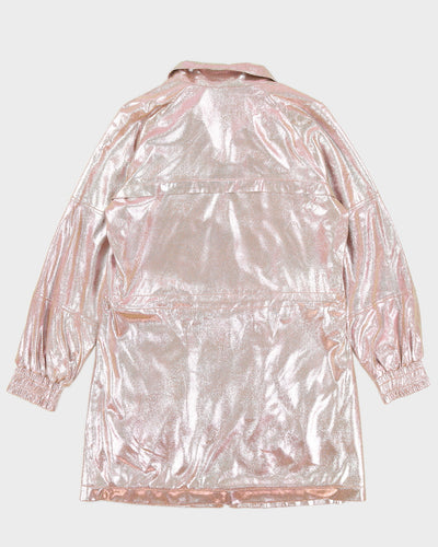 Deadstock Pink Iridescent Guess Jacket - S