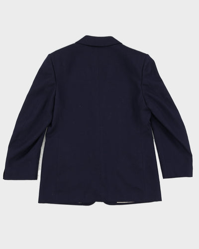 Aquascutum for Edward Chapman Navy Blazer - S