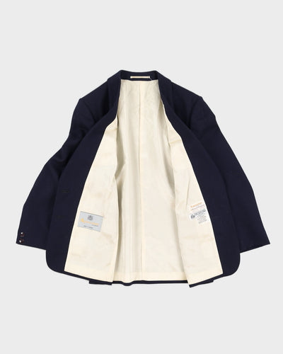 Aquascutum for Edward Chapman Navy Blazer - S