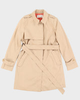 Beige Trench Coat - S