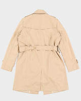 Beige Trench Coat - S