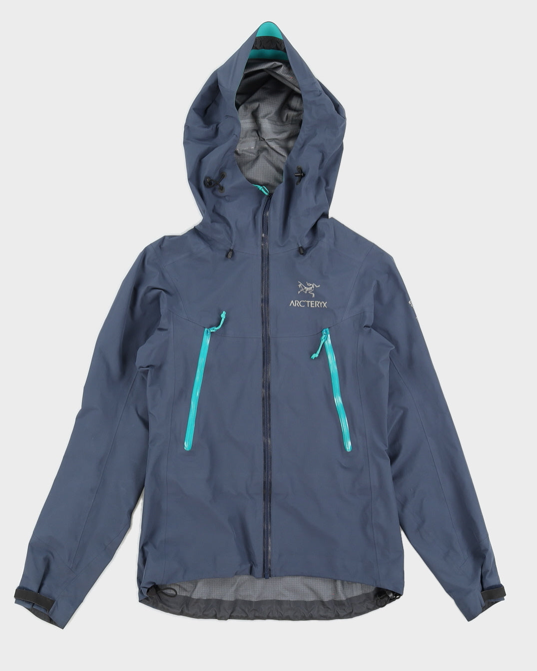 Arc'teryx Women's Bluey Grey Rain Jacket - XS