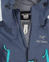 Arc'teryx Women's Bluey Grey Rain Jacket - XS