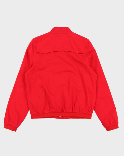 Fred Perry Red Harrington Jacket  - M