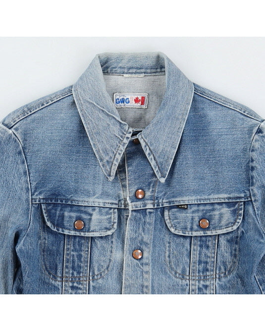 Vintage 70s GWG Blue Denim Jacket - S/M