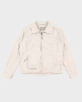 00s Y2K Columbia Beige Jacket - M