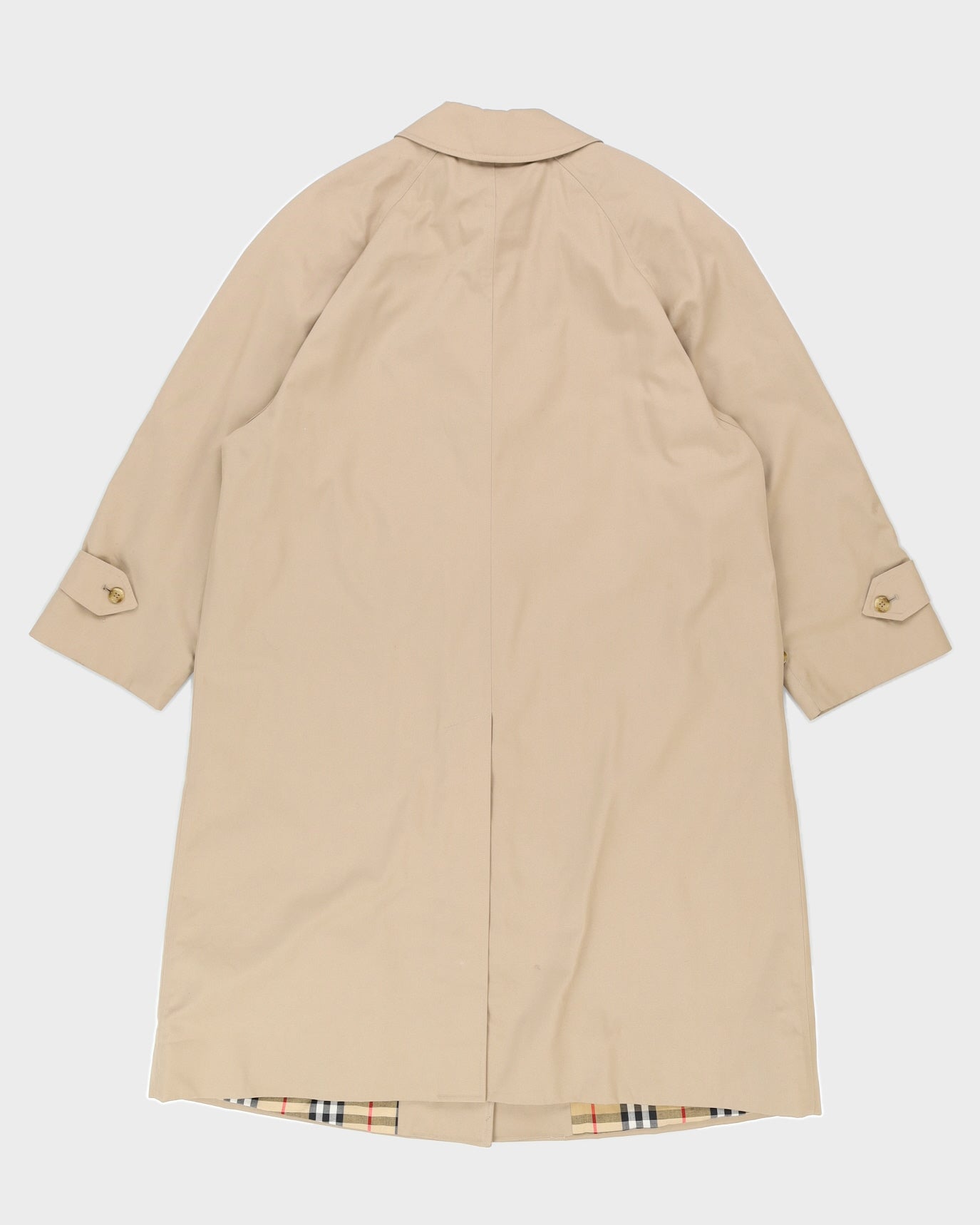 Burberrys' Beige Trench Coat - L