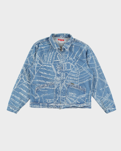 ジャケット・アウター SUPREME 19SS Gonz Map Work Denim Jacket Supreme Gonz Map Work Jacket (SS19) - $188
