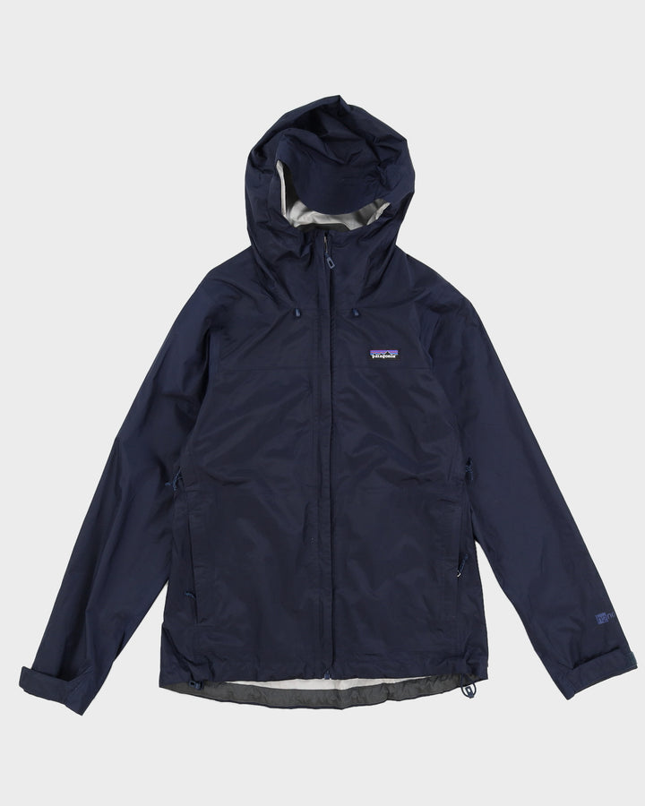 Patagonia Blue Navy H2NO Hooded Windbreaker Jacket - M